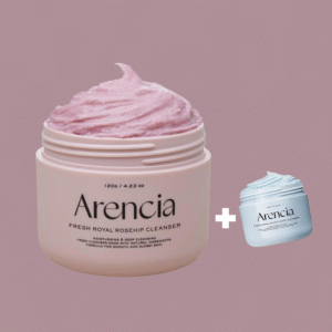 [Olive Young Best-Selling Cleanser] ARENCIA TTEOK Soap Cleanser Set (Pink 120g+ Blue15g)